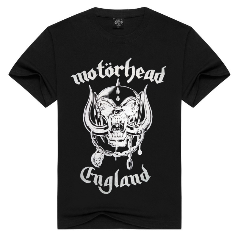 Jit/Pod/Foreign Trade Men's Clothing Motorhead Rock Band Personality Fashion Short Sleeve T-Shirt Summer Print Jit/Pod/Foreign Trade Men's Clothing Motorhead Rock Band Personality Fashion Short Sleeve T-Shirt Summer Print