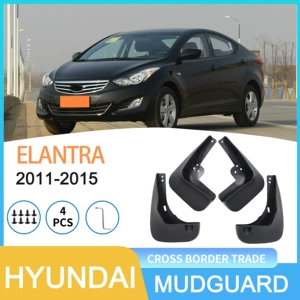 Hyundai Elantra 2011-2015 üçün uyğundur, avtomobil təkər palçıq qoruyucusu