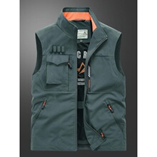 Y 52414 Multi Pocket Outdoor Vest �๦���R�� �羳����