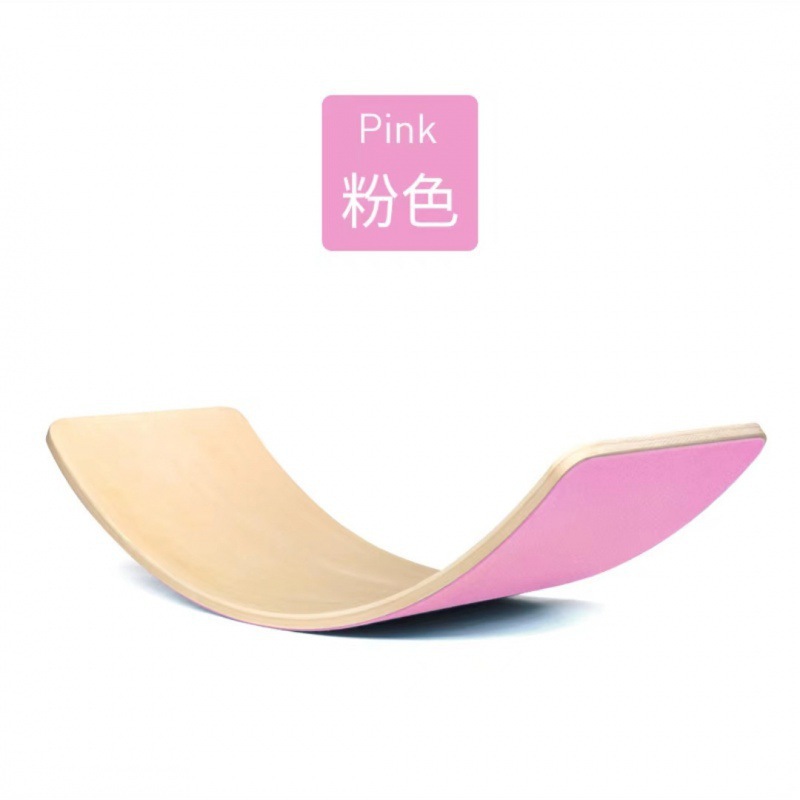 Weiweihu Children's Board de equilibrio de entrenamiento de integración sensorial de madera Coordinación mano-ojo Ejercicio de jardín de infantes Yoga Baby Smart Board