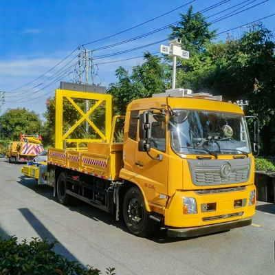 Construction Special Anti-Collision Truck Safety – Yol təhlükəsizliyi bufer maşını