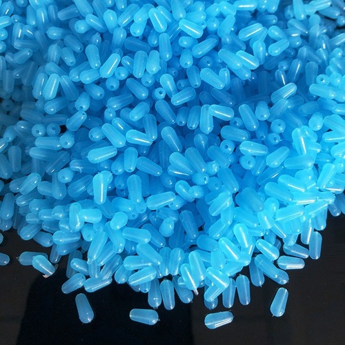 Silicone space beans, anti-tangle beans, silicone buffer beans, eight-character ring, bean blocking, silicone anti-tangle beans, bulk fishing gear accessories