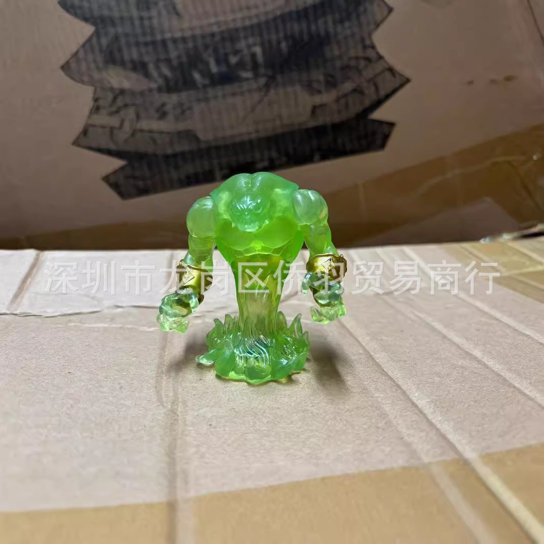 GK World of Warcraft Fire Demon Man Fire Element Special Fire Man Illidan Demon Hunter Hand-made Model