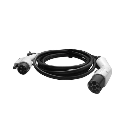 Qiao Yi New Energy American Standard Car 32A Charging Extension Cable European to American Adapter Cable Compatible with J1772 (Elektrikli avtomobil şarj cihazları) - european-standard-wireless-pile-to-american-standard-16a
