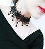 Accessory, choker, necklace, retro chain for key bag , Gothic