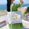 Shopping bag, one-shoulder bag, capacious cloth bag, wholesale