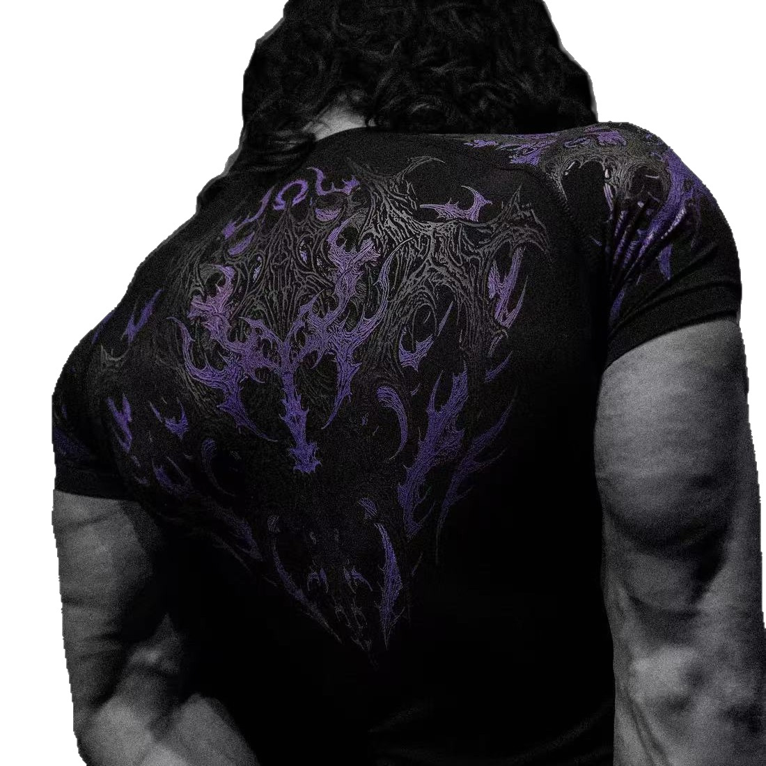 Breathedivinity Venom Purgatory Quick-Dry Short-Sleeve Fitness Sports Shapewear Compression Shirt For Men And Women 008_viptrois.com