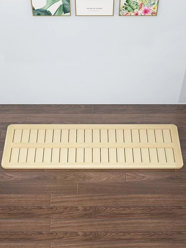 Wholesale Bed Frame 1.2/1.5m Sofa Wood Board Hard Mattress Back Support Solid Wood Waist Support Children's Single Bed