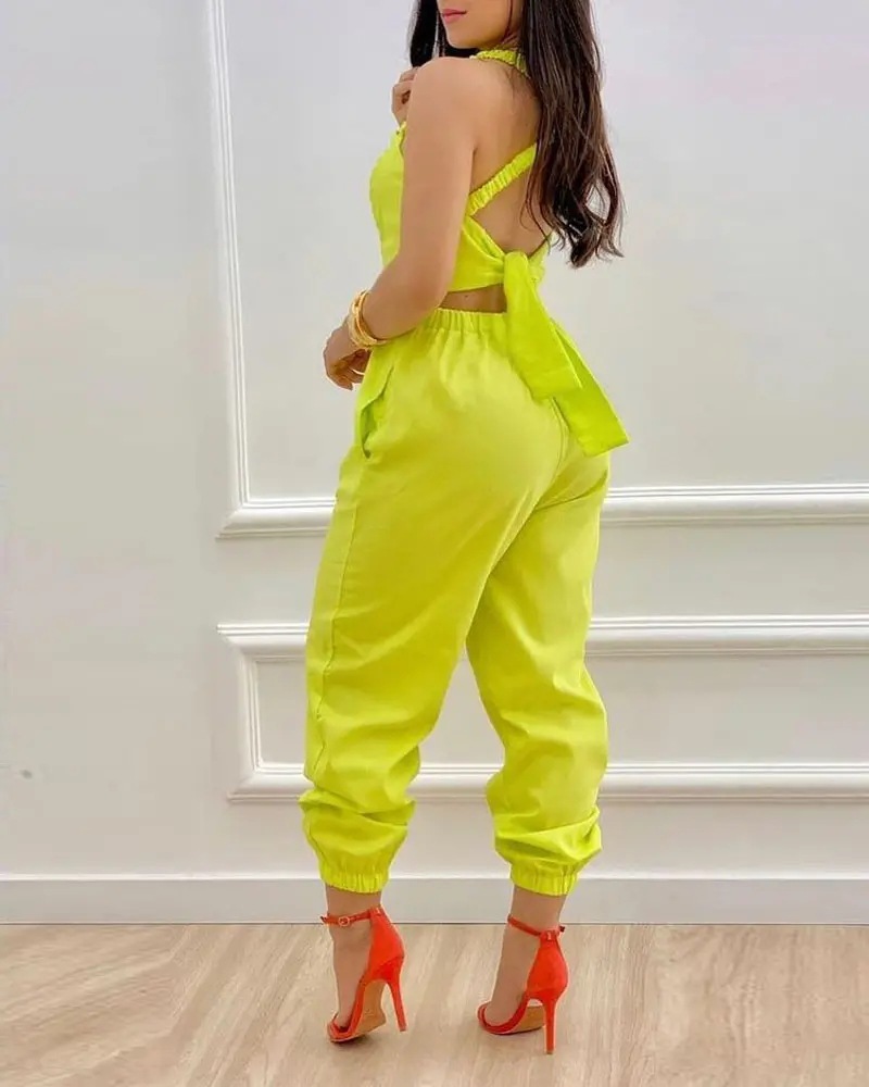 266g Weight Ankle-Length Pants Length Polyester Fabric Type Mid Waist Waist Line Inelastic Elasticity Daily Occasion Comfort Function Regular Fit Fit Type Solid Color Pattern Summer Season Women'S Gender Printing Design Classic Style Style Women'S Daily Classic Style Solid Color Ankle-Length Printing