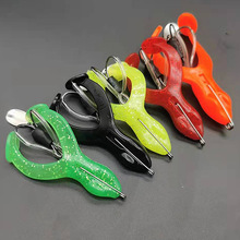 Soft Frogs Fishing Lures Spinner Blade Baits Fresh Water Bass Swimbait Tackle Gear