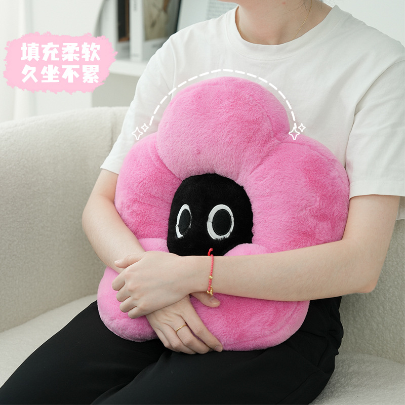 Plush cartoon pillow for home use