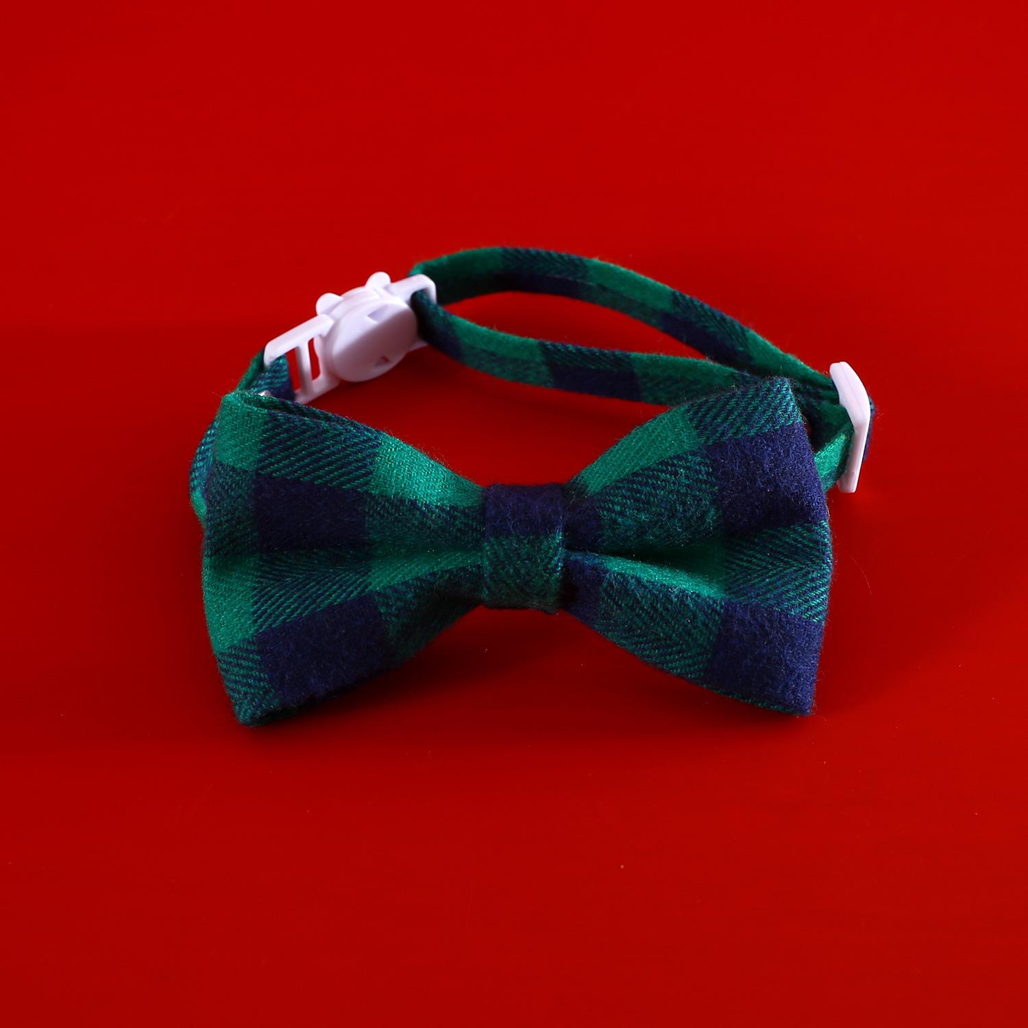 Amazon Navidad campana cuadrada corbata gatos perros collar botón collar accesorios arco perros