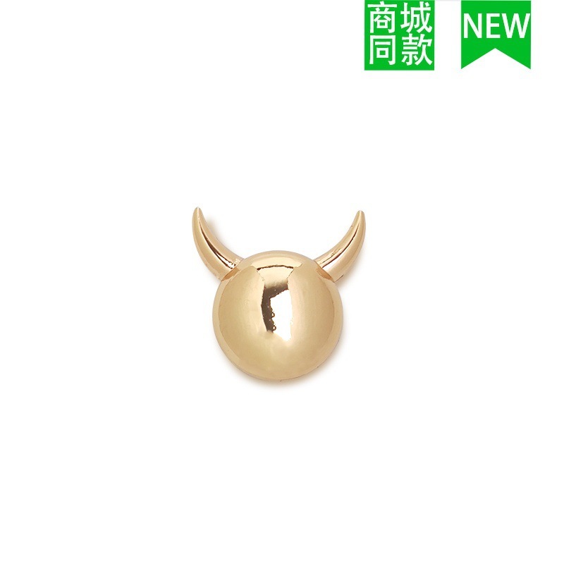 クロスボーダー卸売新しいクロックスアクセサリー靴バックル金属レターチェーン適応クロス靴花 DIY アクセサリー|undefined