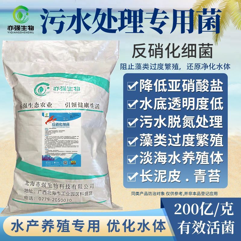 200亿/克反硝化细菌污水处理降解亚硝酸盐超标去COD菌剂抑藻