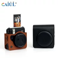 Применимо mini 99 poli кожаная ретро-сумка для защиты фотокамер PU сумка для фотографий сумка для хранения