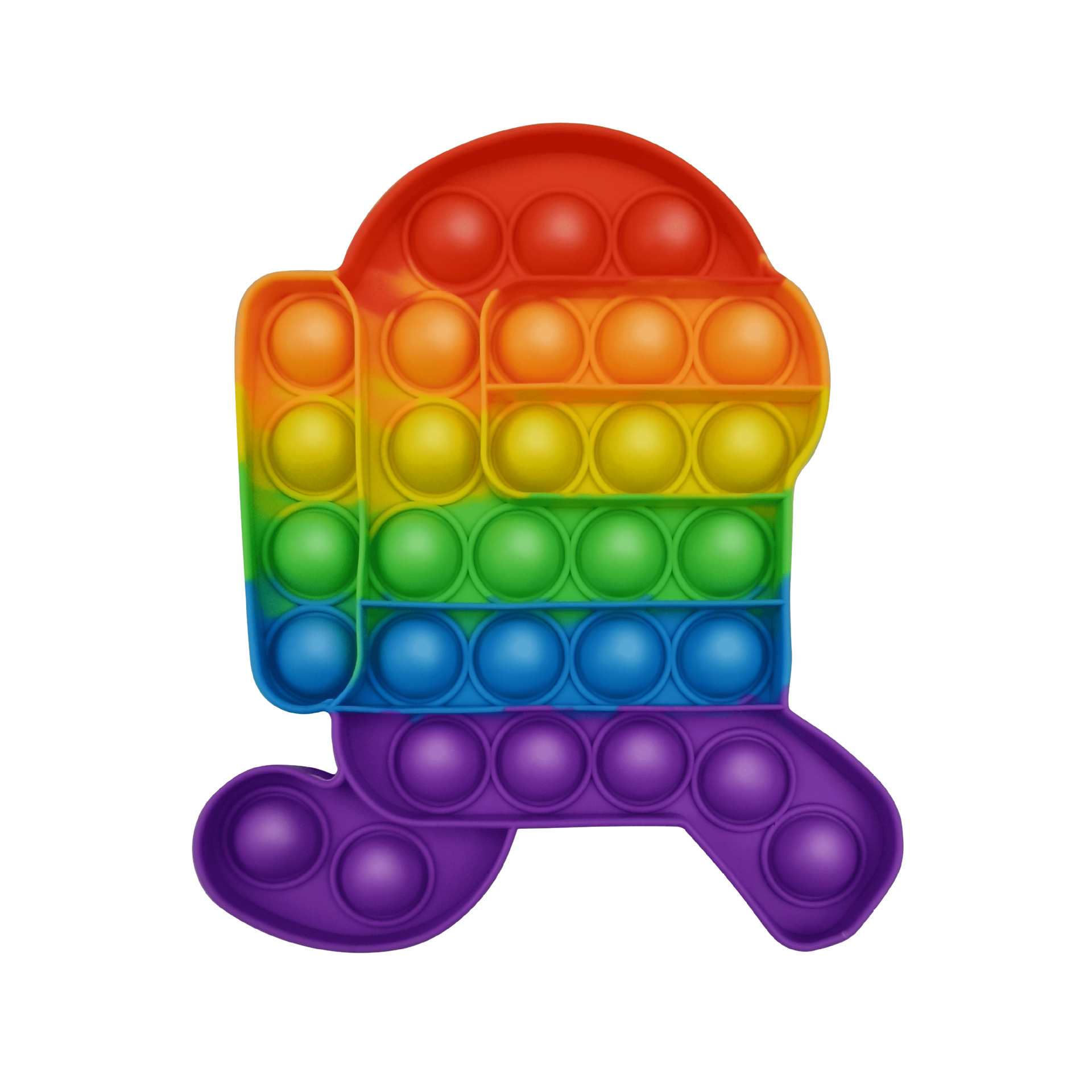 Spot 12cm Rainbow Rat Pioneer Silicone Presione Music Puzzle Pioneer Puzzle Bubble Music