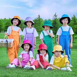 六一儿童节啦啦队马卡龙色演出服中小学生运动会开幕式班服表演服