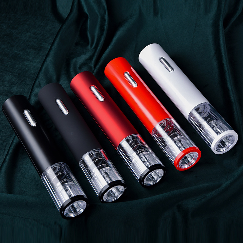 睿力新品不锈钢电动红酒开瓶器自动启瓶器酒具电动开瓶器套装