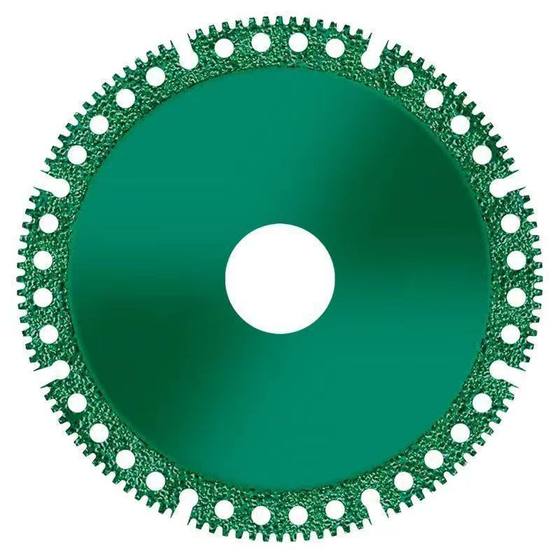 Composite multifunctional cutting piece ceramic tile rock plate marble color steel tile iron sheet metal angle grinder brazing dry slice