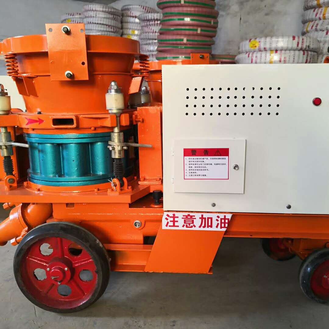 混凝土喷射机生产厂家矿用喷浆机价格零售建筑用喷浆机配件批发