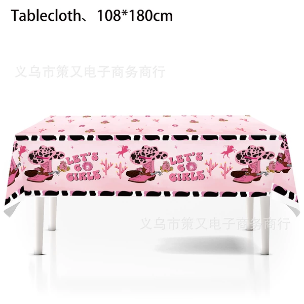 Tablecloth 1pcs-Cowgirl