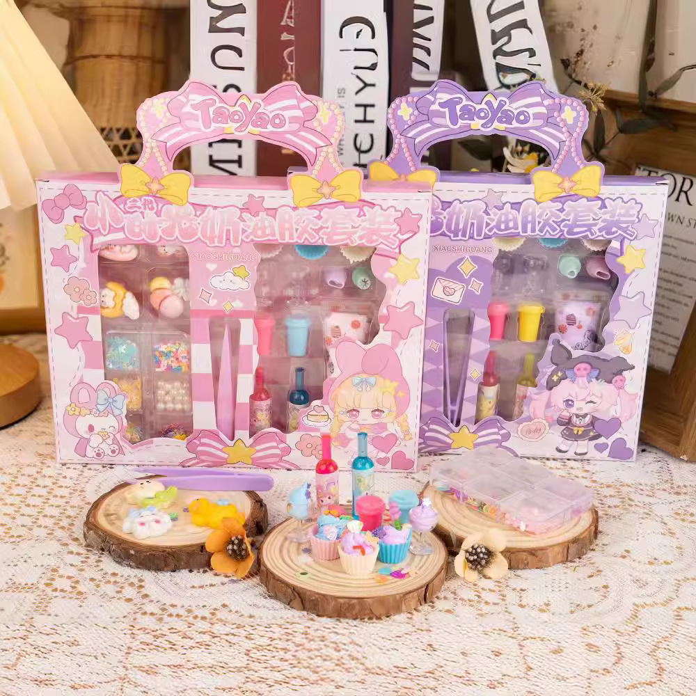dessert cream materials set
