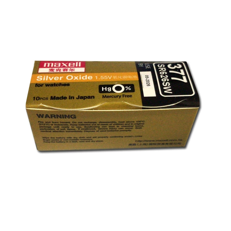 Maxel Wanlon Maxll оксидные элементы 1,55 В 377 364 SR920 621