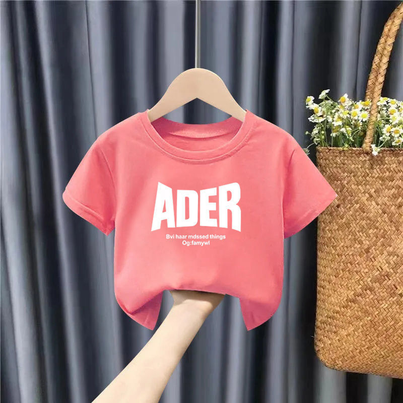 순면 T 새우 레드