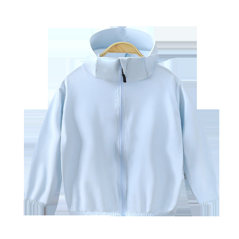 UPF50 + niños de protección solar ropa nylon verano nuevos niños y niñas sombrero ala protección UV piel ropa padre-niño al aire libre