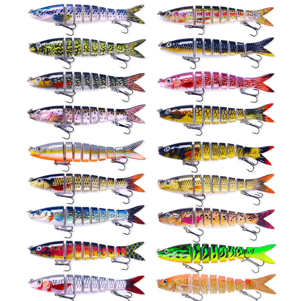 Más de Hengjia pescado falso cebo 18g de cebo embutido 8 sumergido cebo Comercio exterior Venta caliente pesca al por mayor