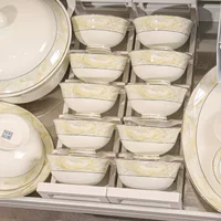 Set for food, kitchenware, tableware, light luxury style, high-quality style