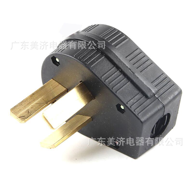 工厂现货  北美美洲地区50A美标插头 NEMA 10-50P 美式电焊机插头