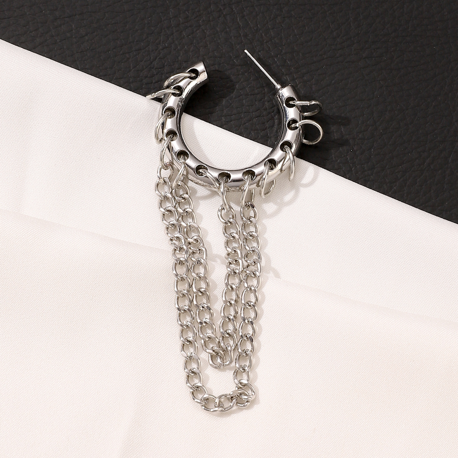 Holiday, Daily Occasion 1 Pair Punk Geometric Plating Alloy Earrings