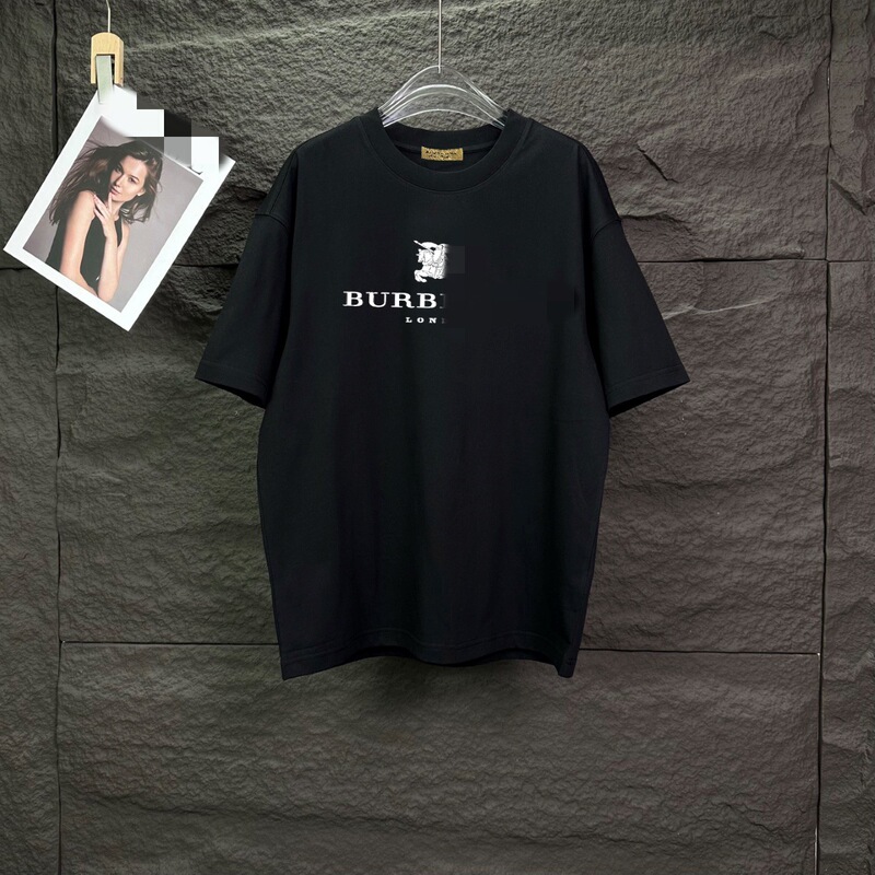 Cross-Border Preferred Choice: Burberry Authentic Version【280】Heavyweight Short-Sleeve Shirt, Unisex