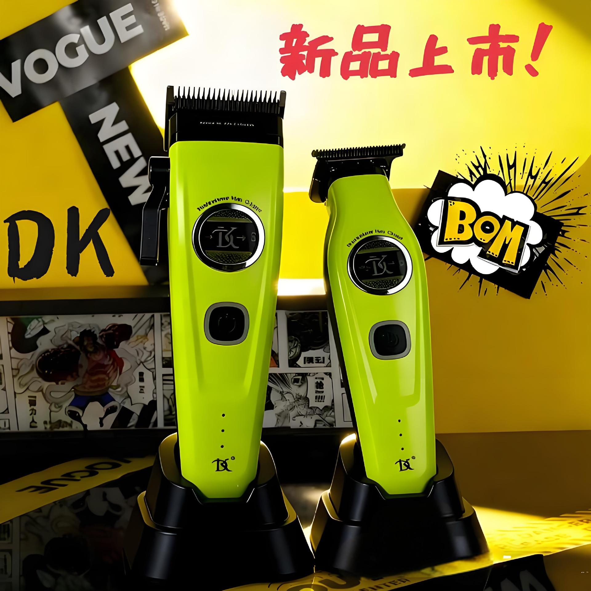 Dk New Outer Rotor Brushless Motor Oil Head Gradient Clipper Hair Salon Hairstylist Professional Hair Clipper