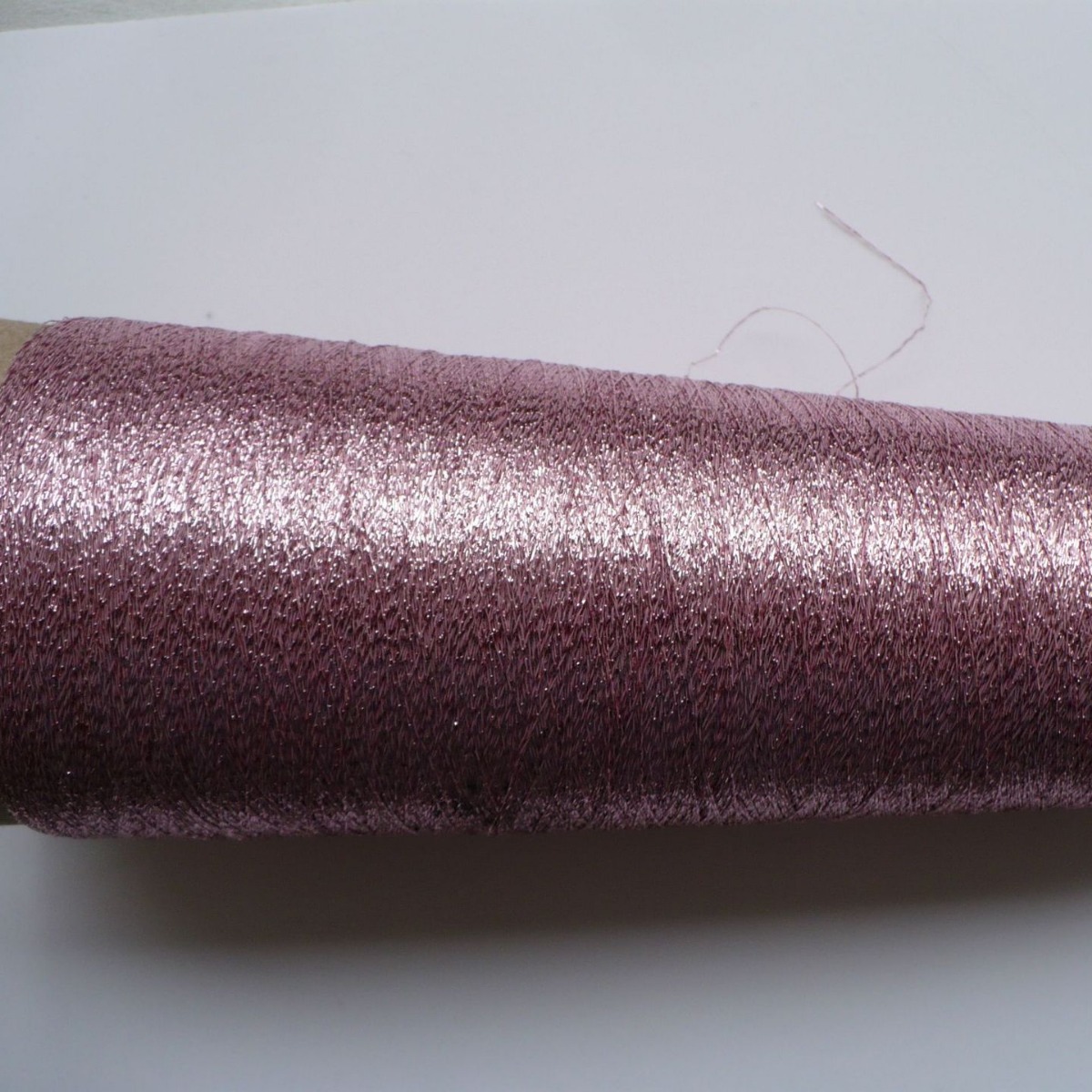 AB混彩色包裹纱线钩包袋紫罗兰金箔丝线玫瑰金包裹纱线勾手套