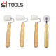 Home wallpaper wallpaper stainless steel pressure wheel wallpaper construction tools joint flat pressure wheel roller with bearing