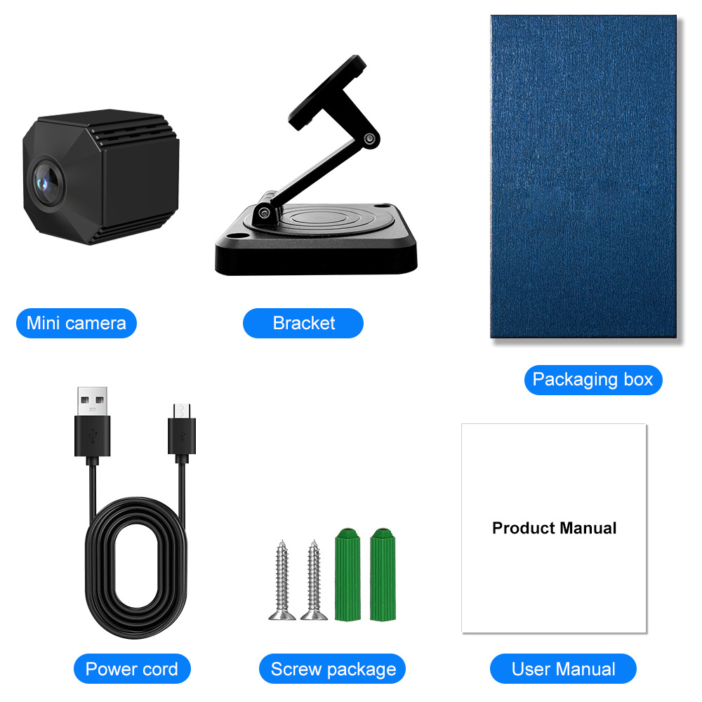 O-KAM WiFi Battery-powered Home security video audio camera