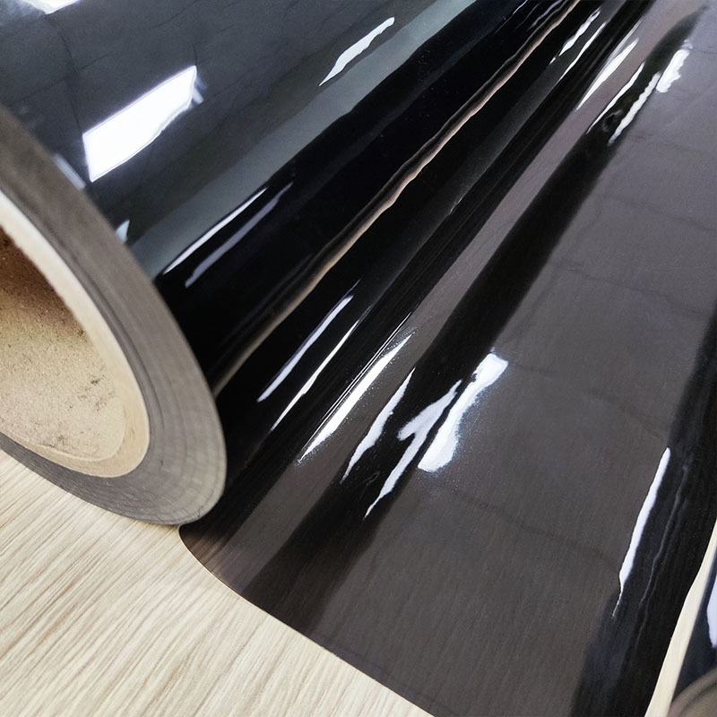 60%黑色PVC微透 无胶静电膜卷 0.04-0.2毫米防水软膜 玻璃保护膜