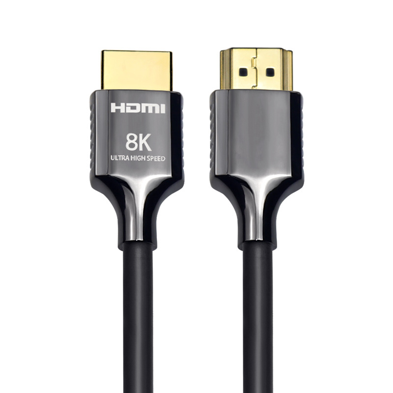 加工定制hdmi線2.1版 電腦電視48Gbps投影儀高清連接線 HDMI細(xì)線