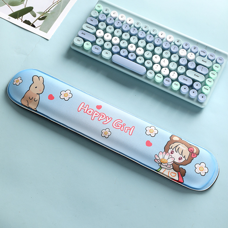 Alfombrillas de ratón transfronterizas, divertidas y variadas, reposamuñecas, alfombrillas de ratón de alta calidad con formas especiales, alfombrillas de ratón de dibujos animados para hombres y mujeres