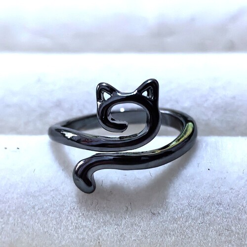 Retro auspicious cloud ring, men's trend anti-Thai silver open ring, men's single ring, auspicious and auspicious thimble ring