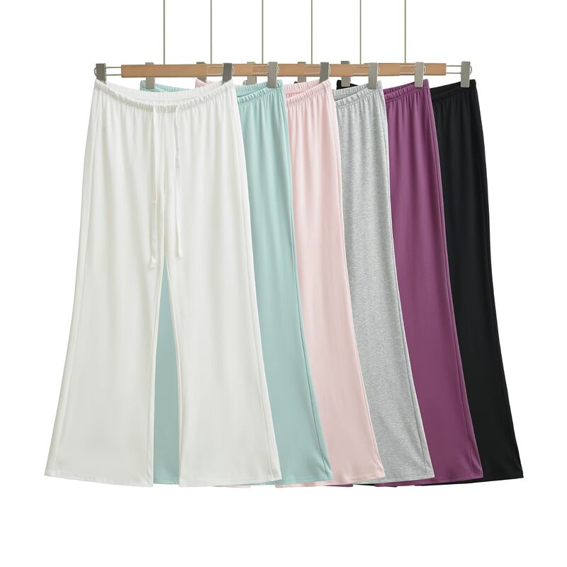 Ins Influencer Style Casual Pants, Floor-Length Pants, 2026 Summer New Thin Loose Straight-Leg Pants Ins Influencer Style Casual Pants, Floor-Length Pants, 2026 Summer New Thin Loose Straight-Leg Pants