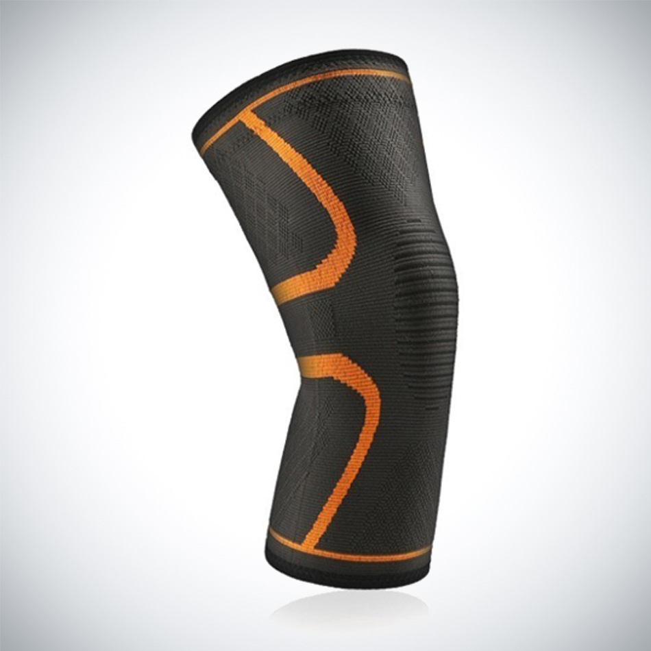 Deportes rótula hombres y mujeres baloncesto corriendo montañismo en cuclillas al aire libre fitness polainas antideslizante cálido rótula deportes equipo de protección