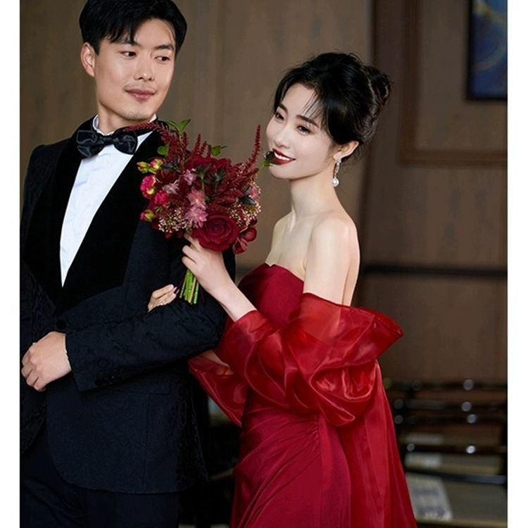 D8642 1590K VÁY ĐẦM LIỀN THÂN DỰ TIỆC NỮ GUSCEZE MÙA XUÂN THU ĐÔNG KIỂU ĐUÔI CÁ THỜI TRANG NỮ G04 SẢN PHẨM MỚI