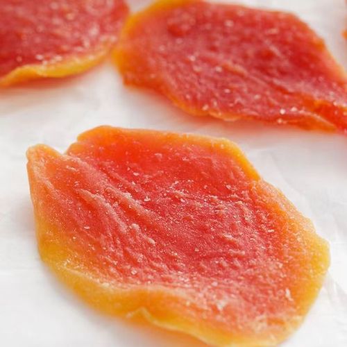 【Dropshipping】Unsugar-added Thick-cut Papaya Dried Wholesale Red-fleshed Papaya Fruit Dried Snacks