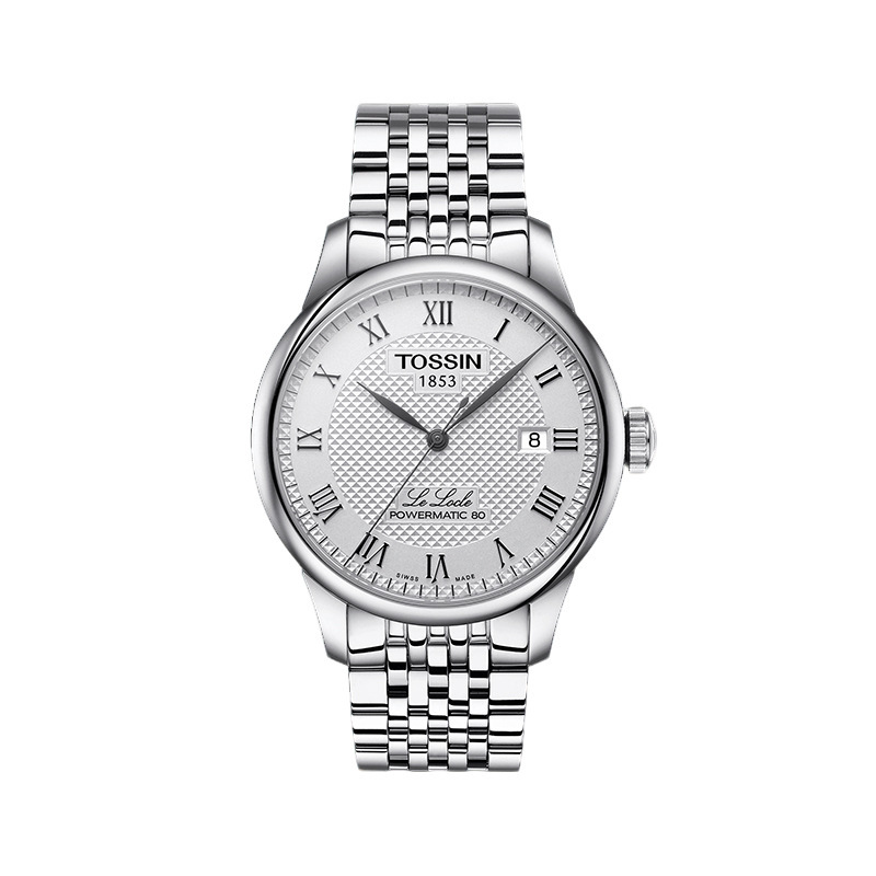 1853 Same Model T41 L'Herault Fully Automatic Mechanical Watch Douyin Live Broadcast Internet Celebrity Popular Men's Steel Band Watch