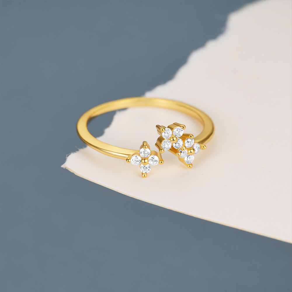 5g Weight Zircon Inlay Material Rings, Earrings, Necklace Classification Holiday, Daily Occasion 925 Sterling Silver Material Geometric Pattern Women's Gender Inlay Design Shiny Style 925 Sterling Silver Zircon Inlay Geometric Rings Earrings Necklace 9