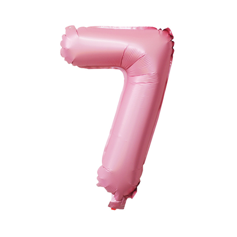 32 pulgadas nuevo globo digital Rosa rojo caramelo digital medio digital transfronterizo nuevo globo de helio puede flotar vacío