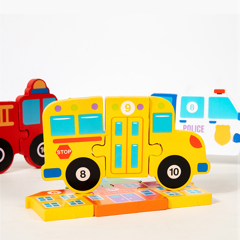 Juguetes de bloques para niños pequeños Baby Le puzzle puzzle puzzle tablero de dibujo 2 en 1 al por mayor 2 - 4 semanas